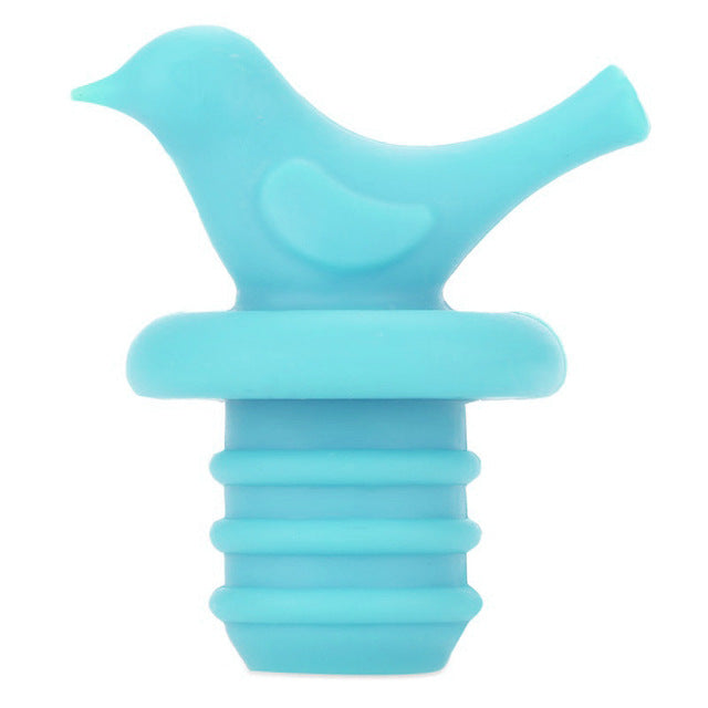 Little bird silicone wine bottle stopper Little bird silicone wine bottle stopper